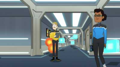 Star Trek: Lower Decks Screencaps "Of Gods and Angles" (S5:E6)