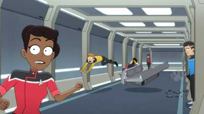 Star Trek: Lower Decks Screencaps "Of Gods and Angles" (S5:E6)