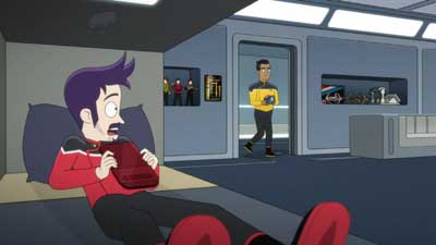 Star Trek: Lower Decks Screencaps "Of Gods and Angles" (S5:E6)