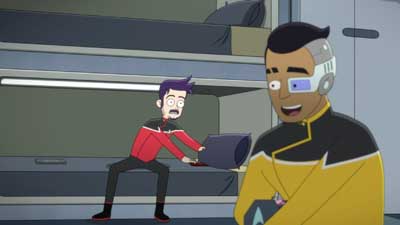Star Trek: Lower Decks Screencaps "Of Gods and Angles" (S5:E6)