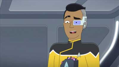 Star Trek: Lower Decks Screencaps "Of Gods and Angles" (S5:E6)