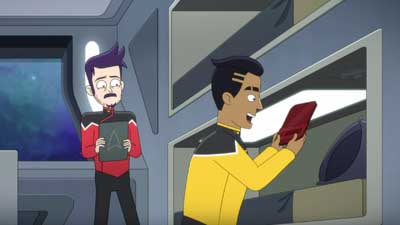 Star Trek: Lower Decks Screencaps "Of Gods and Angles" (S5:E6)