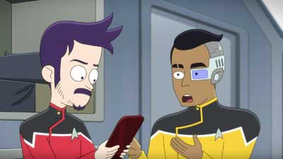 Star Trek: Lower Decks Screencaps "Of Gods and Angles" (S5:E6)