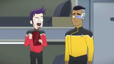 Star Trek: Lower Decks Screencaps "Of Gods and Angles" (S5:E6)