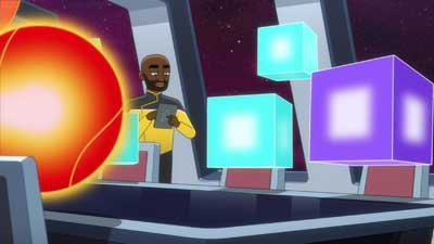 Star Trek: Lower Decks Screencaps "Of Gods and Angles" (S5:E6)