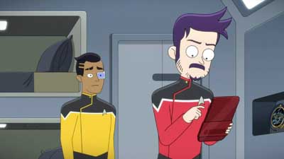 Star Trek: Lower Decks Screencaps "Of Gods and Angles" (S5:E6)