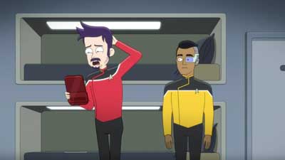 Star Trek: Lower Decks Screencaps "Of Gods and Angles" (S5:E6)