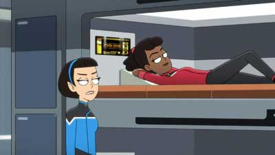 Star Trek: Lower Decks Screencaps "Of Gods and Angles" (S5:E6)