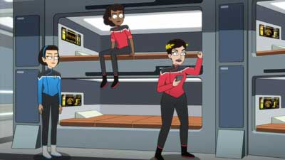 Star Trek: Lower Decks Screencaps "Of Gods and Angles" (S5:E6)