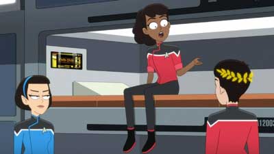Star Trek: Lower Decks Screencaps "Of Gods and Angles" (S5:E6)