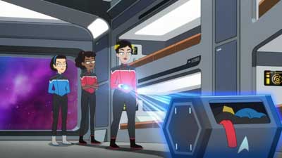 Star Trek: Lower Decks Screencaps "Of Gods and Angles" (S5:E6)