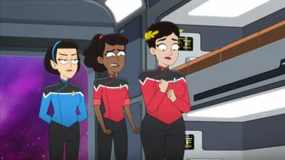 Star Trek: Lower Decks Screencaps "Of Gods and Angles" (S5:E6)