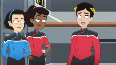 Star Trek: Lower Decks Screencaps "Of Gods and Angles" (S5:E6)