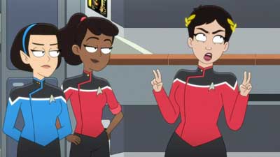 Star Trek: Lower Decks Screencaps "Of Gods and Angles" (S5:E6)