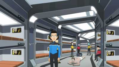 Star Trek: Lower Decks Screencaps "Of Gods and Angles" (S5:E6)