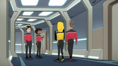 Star Trek: Lower Decks Screencaps "Of Gods and Angles" (S5:E6)