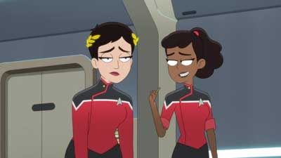 Star Trek: Lower Decks Screencaps "Of Gods and Angles" (S5:E6)