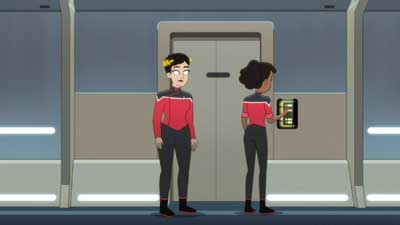 Star Trek: Lower Decks Screencaps "Of Gods and Angles" (S5:E6)