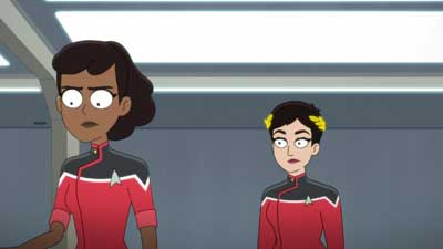 Star Trek: Lower Decks Screencaps "Of Gods and Angles" (S5:E6)
