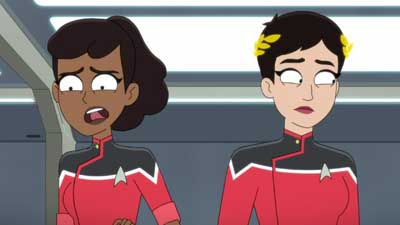 Star Trek: Lower Decks Screencaps "Of Gods and Angles" (S5:E6)