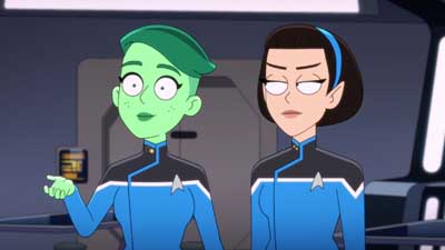 Star Trek: Lower Decks Screencaps "Fully Dilated" (S5:E7)