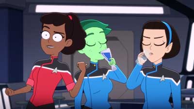 Star Trek: Lower Decks Screencaps "Fully Dilated" (S5:E7)
