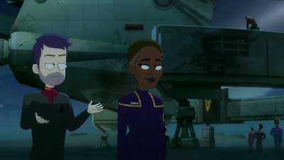 Star Trek: Lower Decks Screencaps "Fissure Quest" (S5:E9)