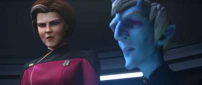 Star Trek: Prodigy Screencaps "Temporal Mechanics 101" (S2:E4)