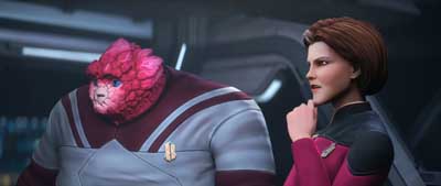Star Trek: Prodigy Screencaps "Temporal Mechanics 101" (S2:E4)