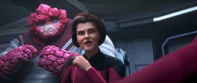 Star Trek: Prodigy Screencaps "Temporal Mechanics 101" (S2:E4)
