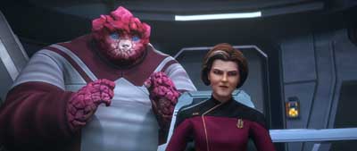 Star Trek: Prodigy Screencaps "Temporal Mechanics 101" (S2:E4)