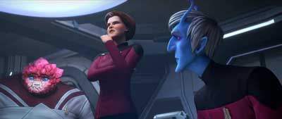 Star Trek: Prodigy Screencaps "Temporal Mechanics 101" (S2:E4)