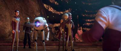 Star Trek: Prodigy Screencaps "Temporal Mechanics 101" (S2:E4)