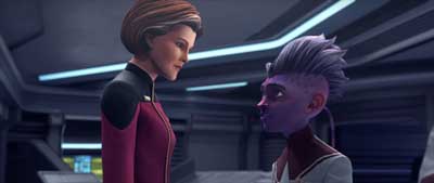 Star Trek: Prodigy Screencaps "Temporal Mechanics 101" (S2:E4)