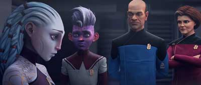 Star Trek: Prodigy Screencaps "Temporal Mechanics 101" (S2:E4)