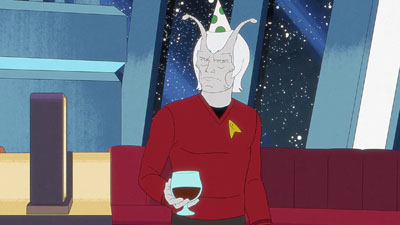 Star Trek: (Very) Short Treks Screencaps "Holiday Party" (S3:E2)