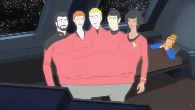 Star Trek: (Very) Short Treks Screencaps "Holograms, All the Way Down" (S3:E4)