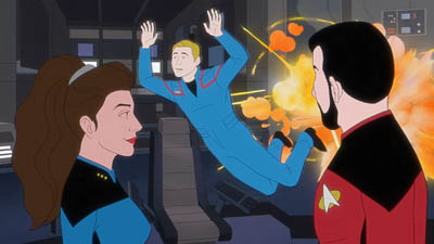 Star Trek: (Very) Short Treks Screencaps "Holograms, All the Way Down" (S3:E4)