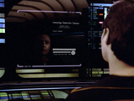"The Big Goodbye" (S1:E12) Star Trek: The Next Generation Screencaps