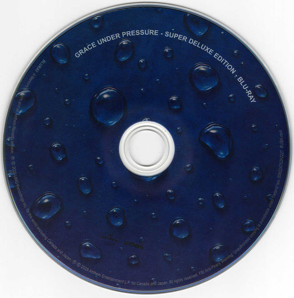 Rush: Grace Under Pressure Deluxe Box Set - Box Set Artwork & Photos