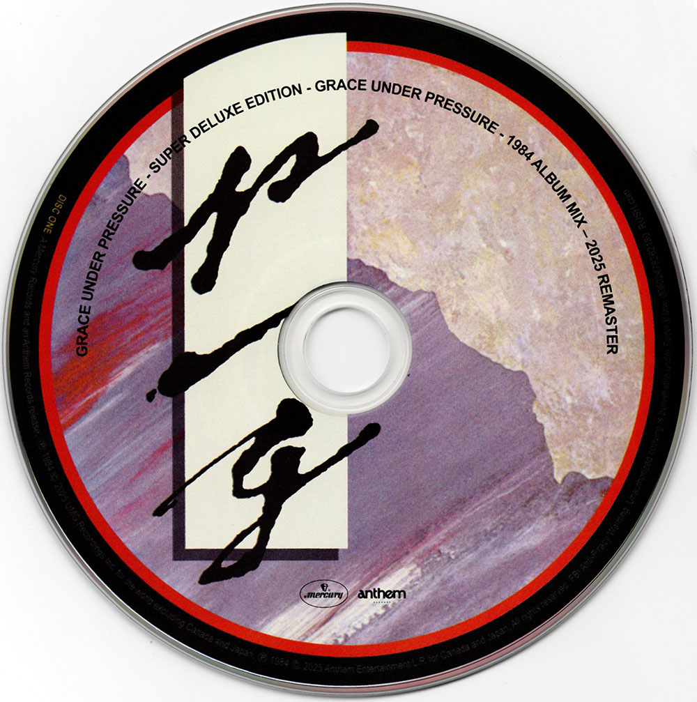 Rush: Grace Under Pressure Deluxe Box Set - Box Set Artwork & Photos