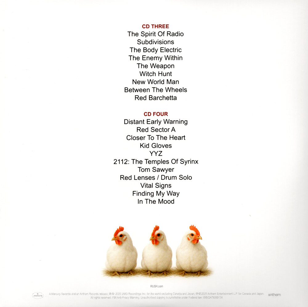 Rush: Grace Under Pressure Box Set