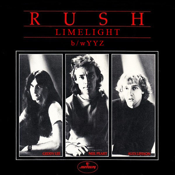 Rush: Limelight b/w YYZ 45RPM Vinyl