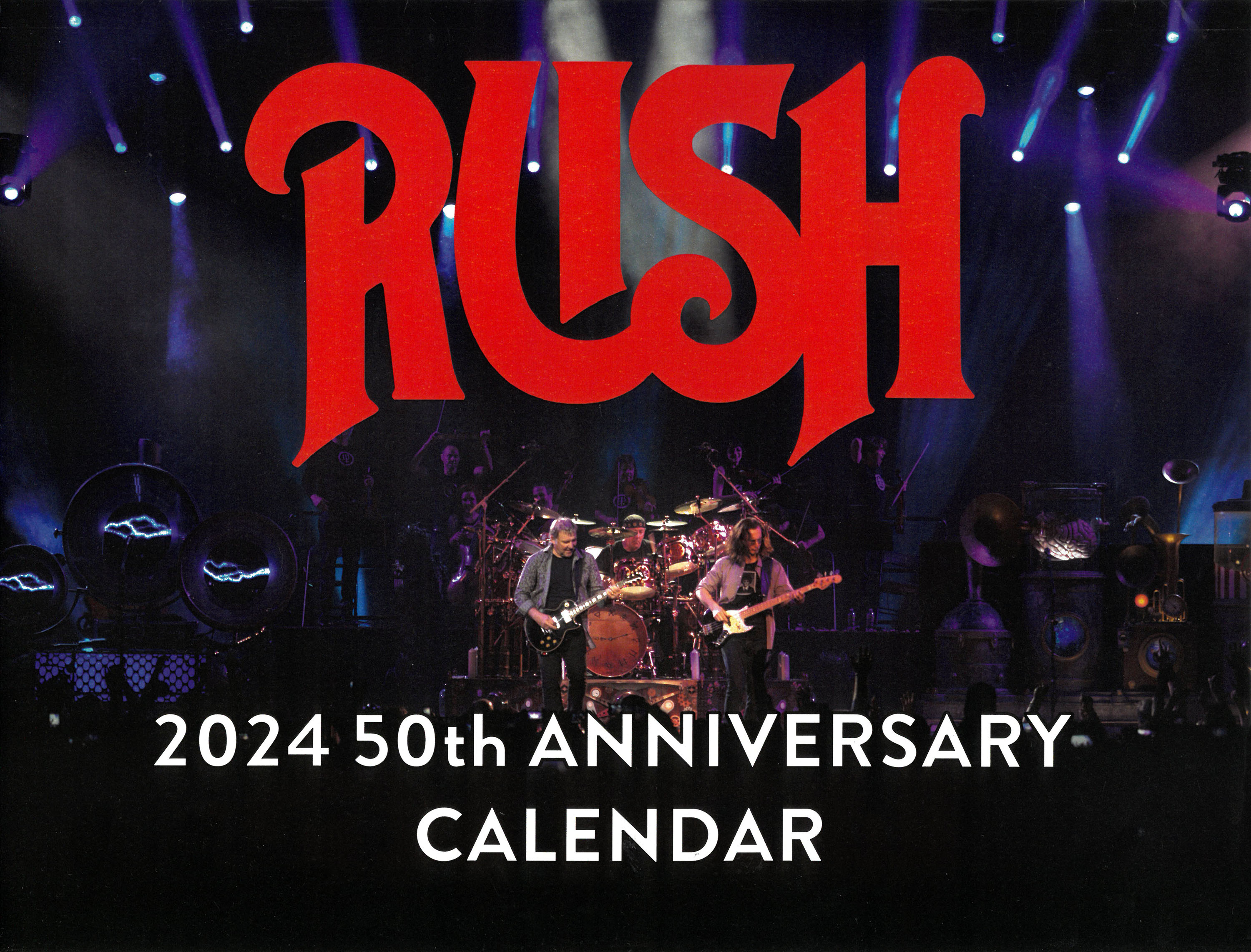 Rush 2024 50th Anniversary Calendar