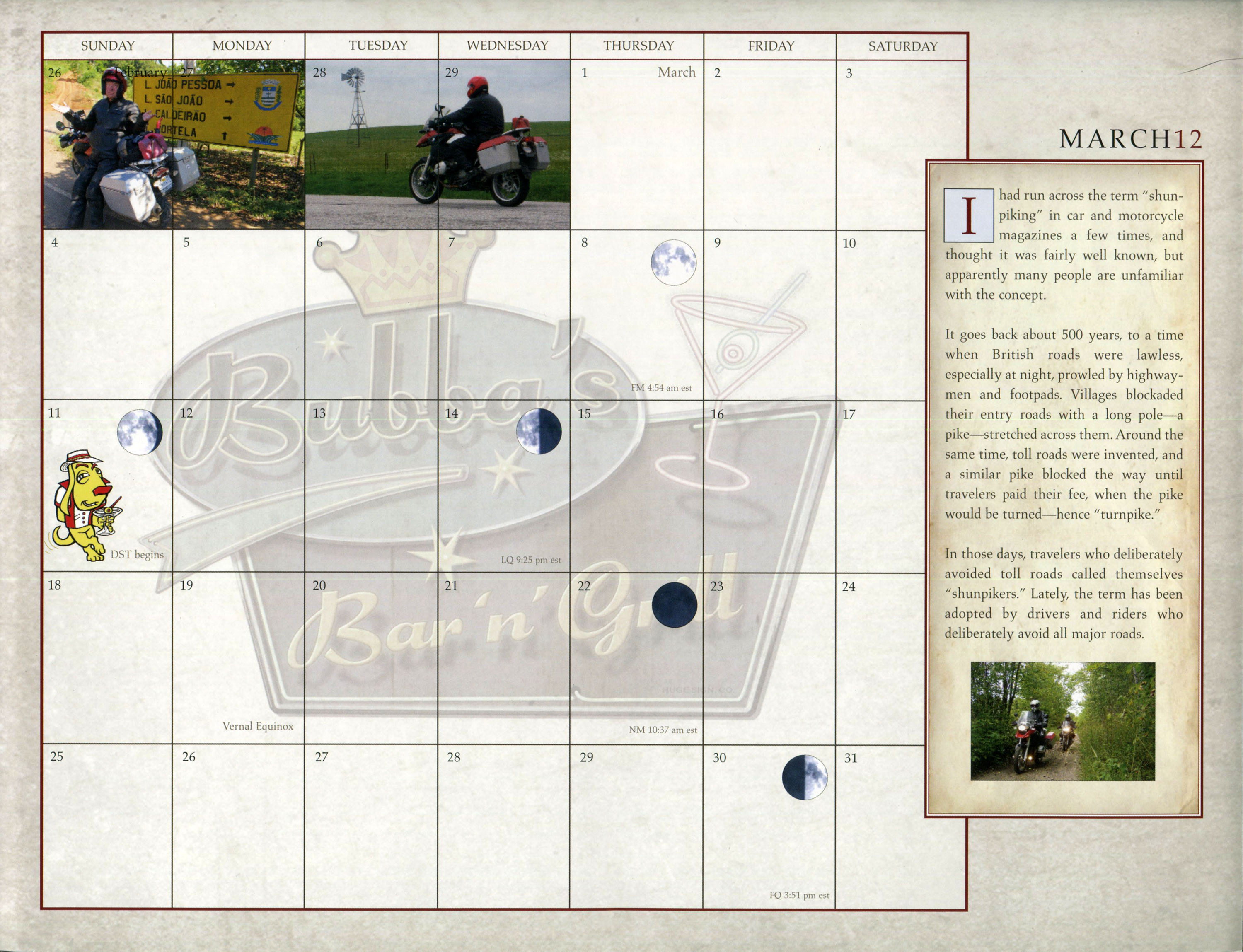 The Rush 2024 Desk Calendar