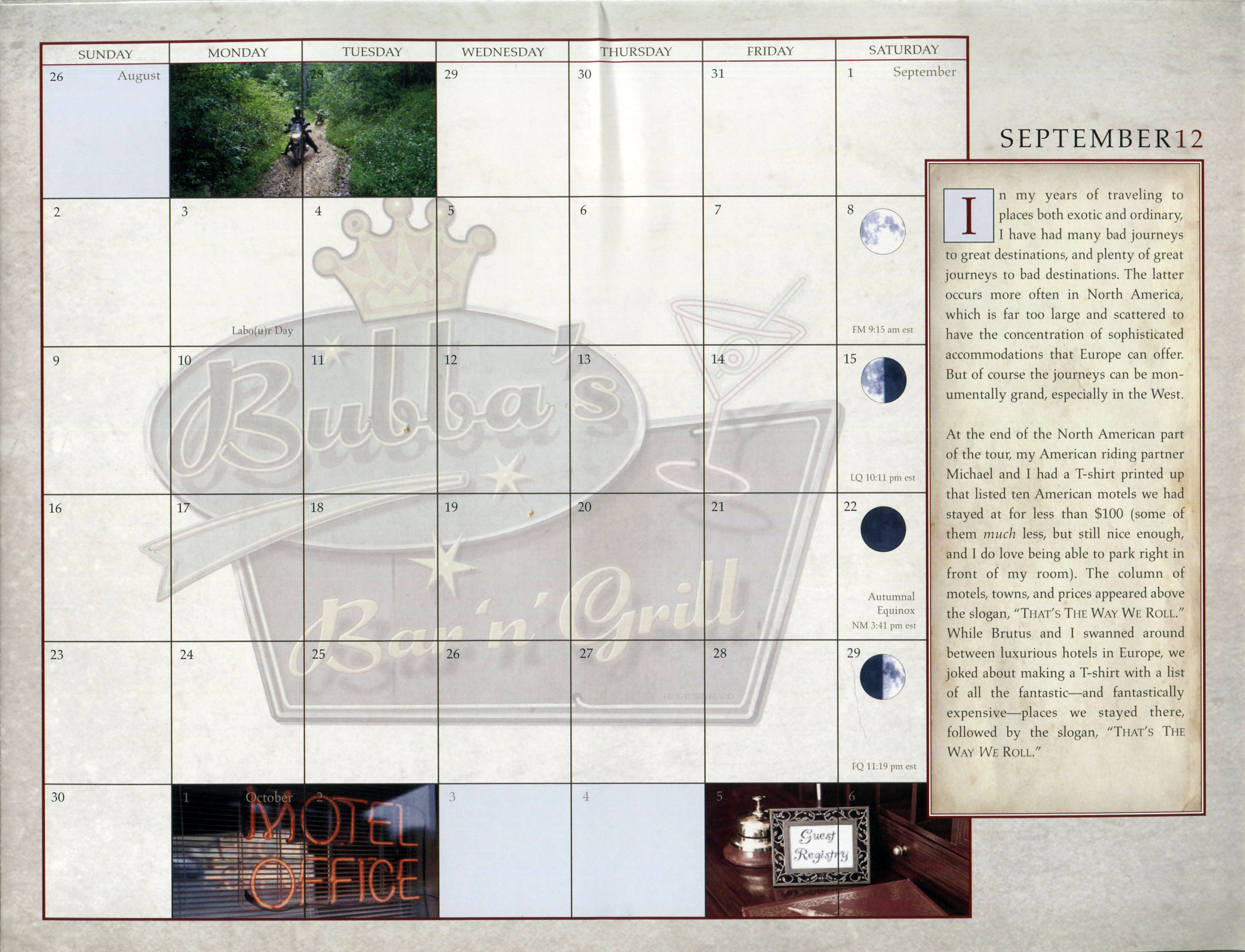 The Rush 2024 Desk Calendar