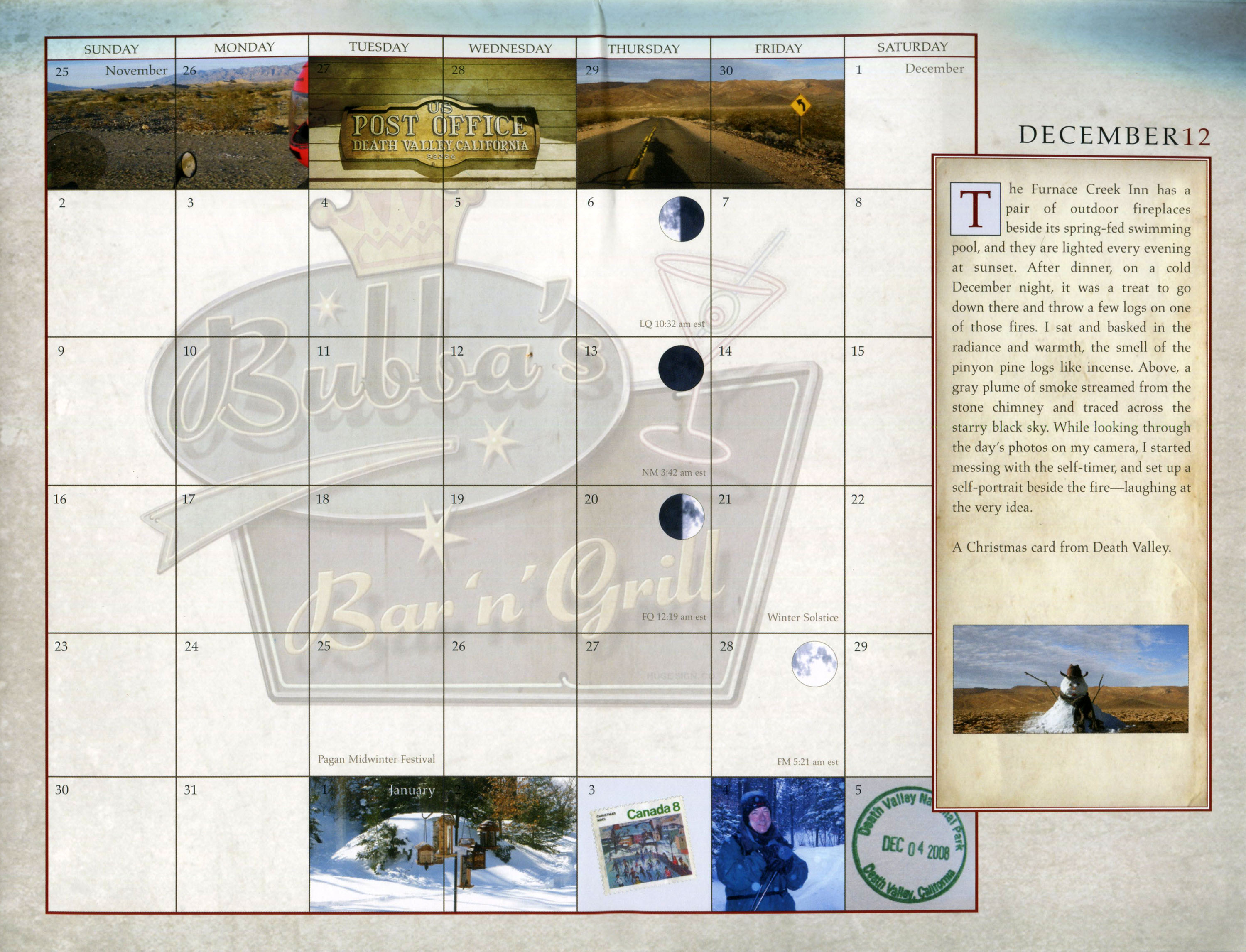 The Rush 2024 Desk Calendar