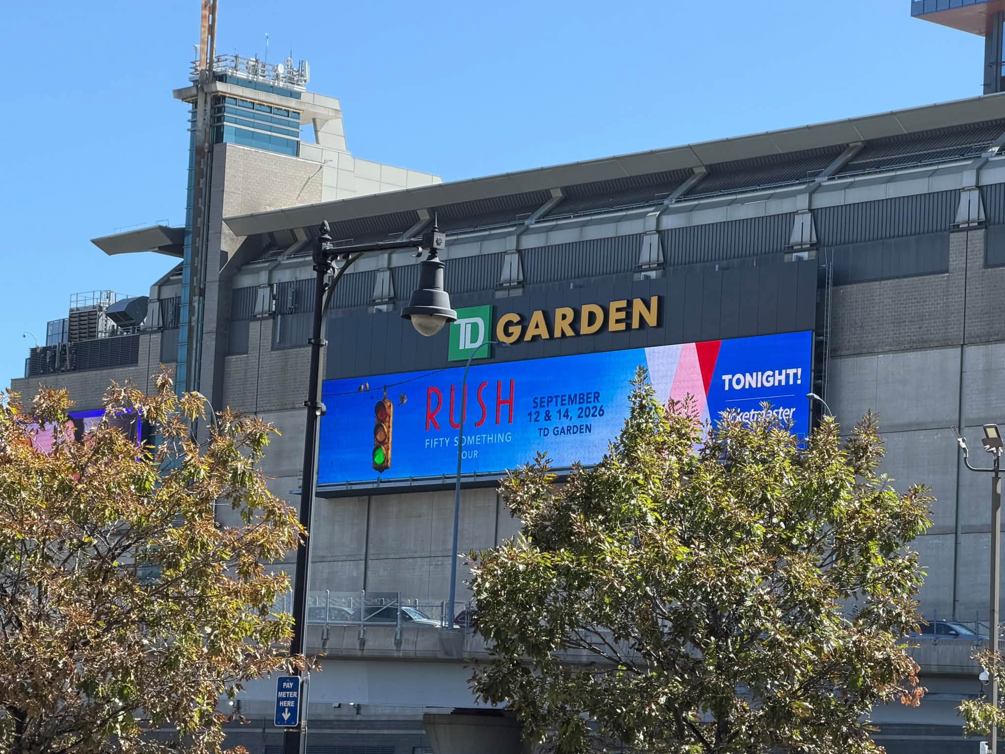 Rush 'Fifty Something' Tour Pictures - TD Garden - Boston, Massachusetts - September 12th, 2026