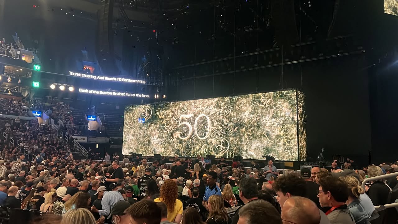 Rush 'Fifty Something' Tour Pictures - TD Garden - Boston, Massachusetts - September 12th, 2026