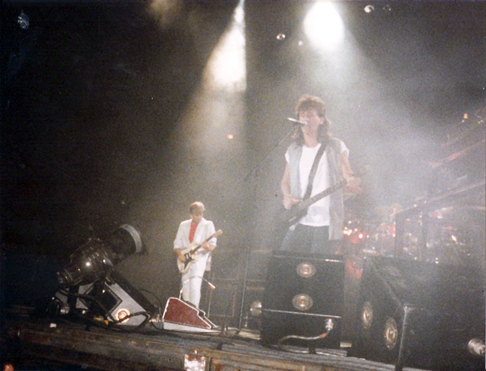 Rush - Grace Under Pressure Tour Pictures - Buffalo Memorial Auditorium - Buffalo, New York - July 12th, 1984